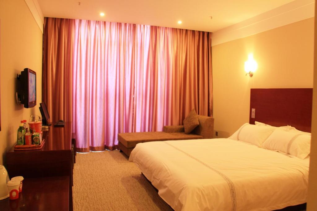 Zhou Wang Cheng Hotel Лоян Номер фото